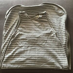 Gray Striped Kids Pajamas Sleep Sack
